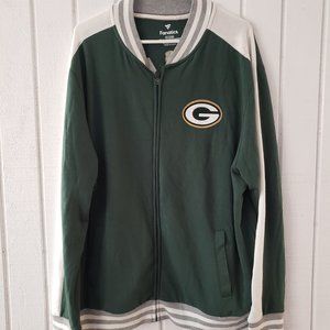 XL Green Bay Packer Zip up Jacket